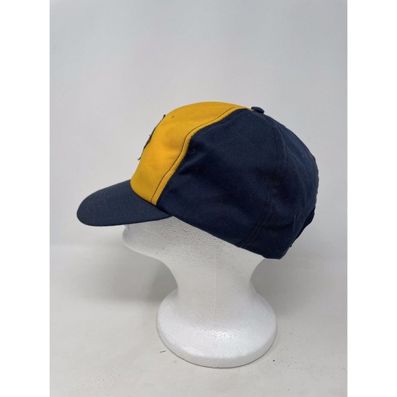 Vintage CUB SCOUTS Wolf Cubs Boy Snap Back Hat Cap BSA Yellow Navy Small Medium - Picture 4 of 10